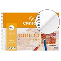 Bloc Dibujo Basik Din A4+ Espiral 23 X 32.5 Cm -20 Hojas Microperforado